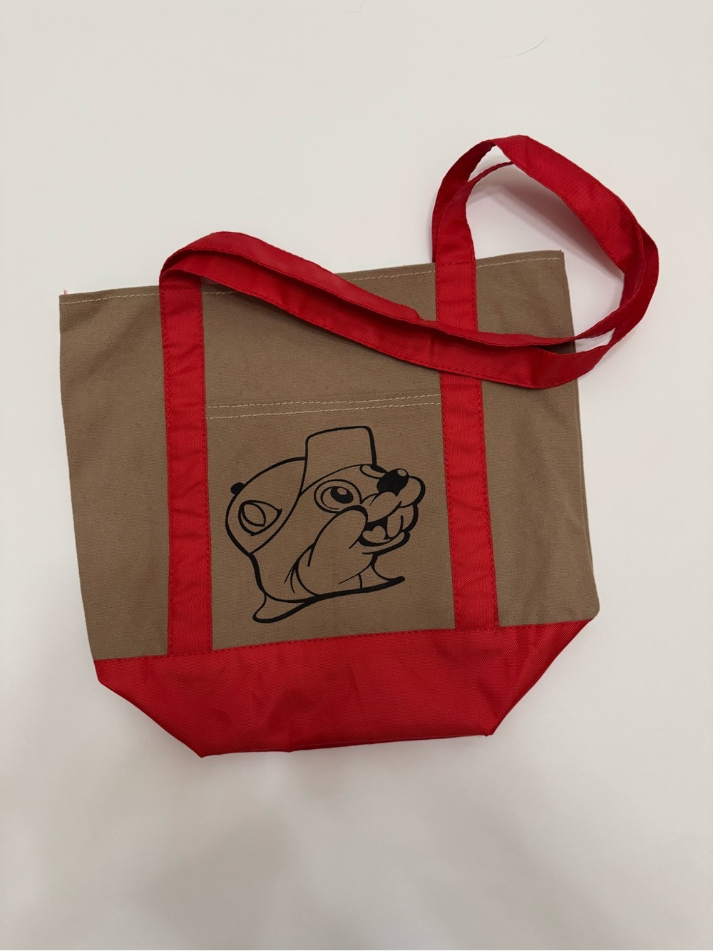 Bucees Buc-ees Mini Tote Bag - Red Straps